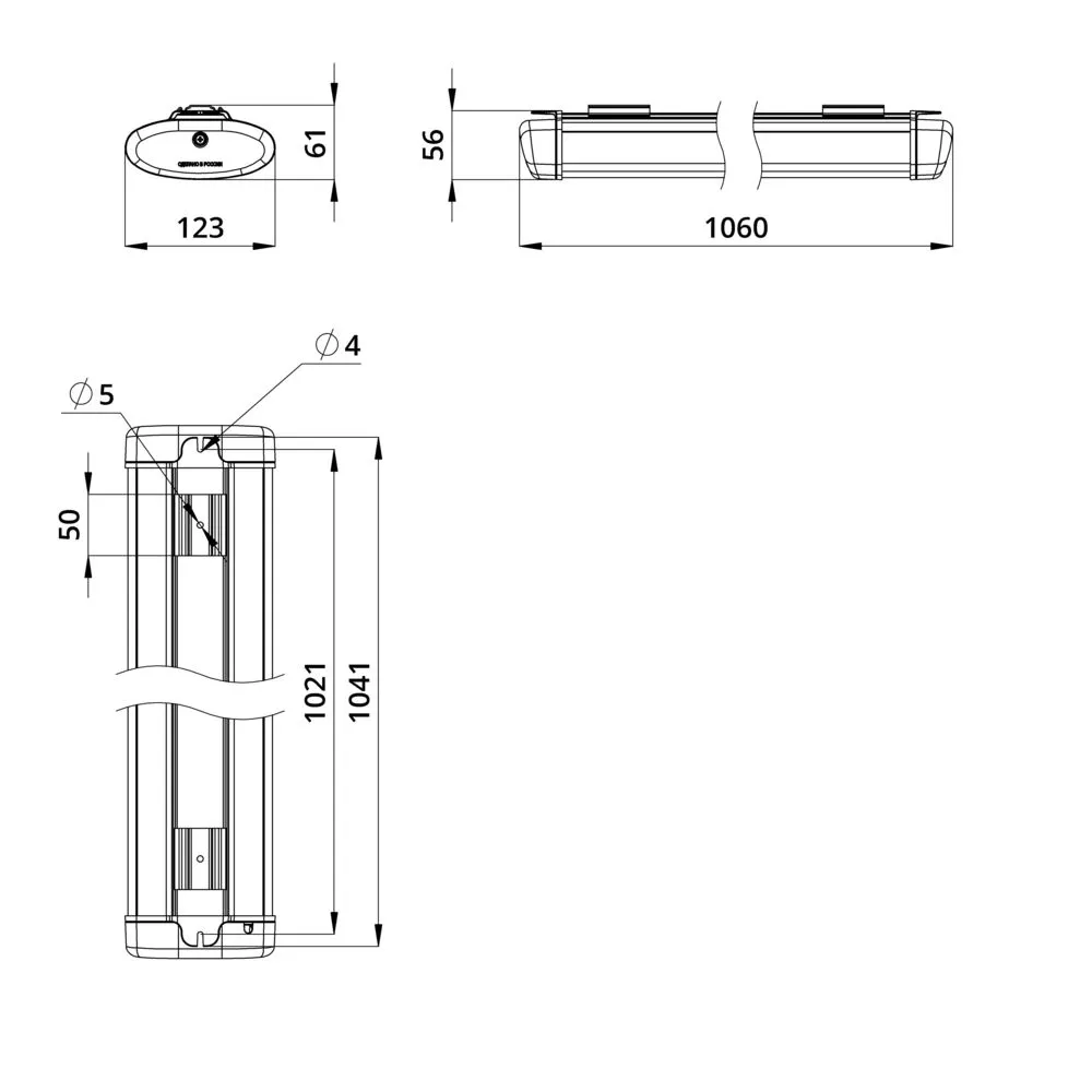 ISV Prom Lite 50 1000мм CRI70 5000К Опал