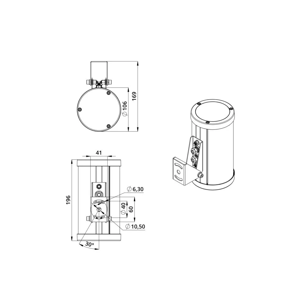 Accent 16 24-36В DC RGBW DMX CRI80 5000К 10х65°